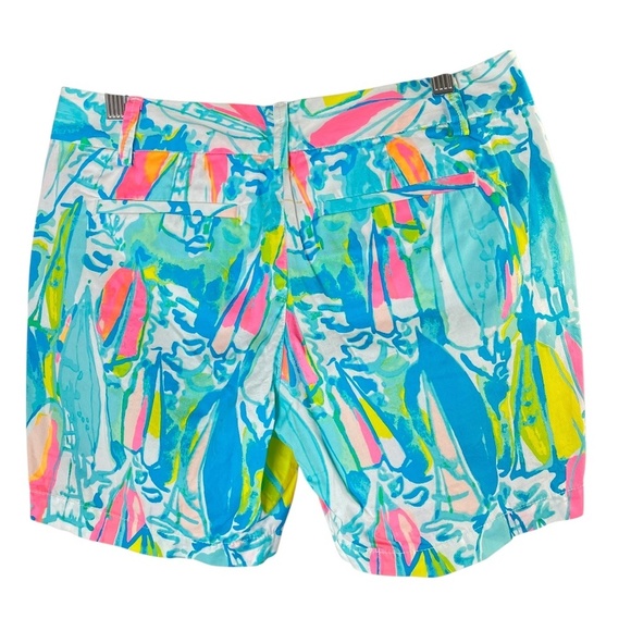 LILLY PULITZER - The Jayne Short 7” inseam in Beach and Bae Print Size 2 - Picture 3 of 9